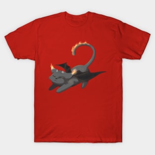 Stretching Hellcat T-Shirt